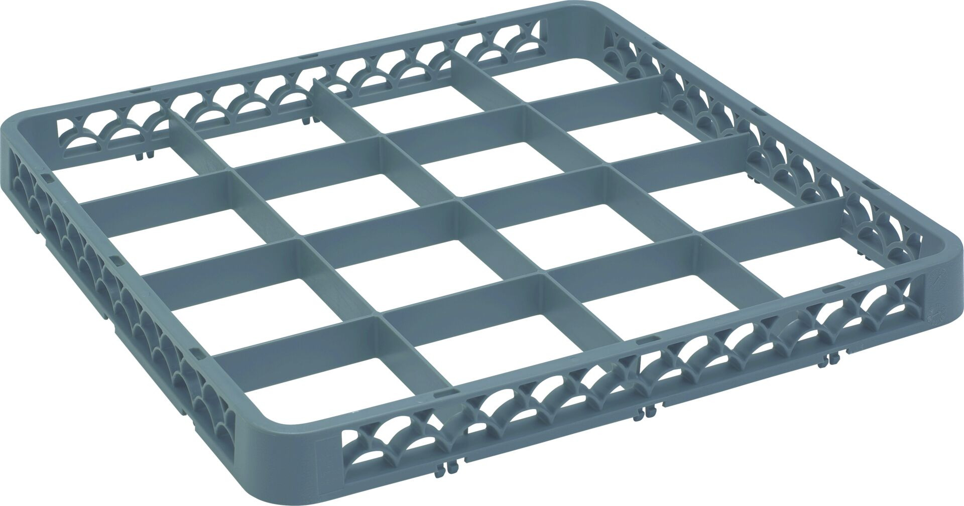 Gläserkorb 16 Fächer geteilter Aufsatz